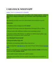 CARA HACK What Apps.docx