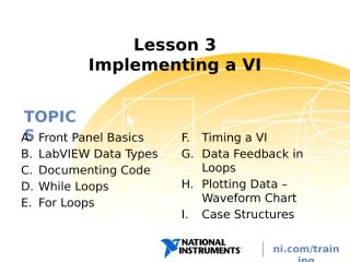 Lesson 3 - Implementing a VI.pptx