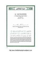 tafsir ibnu katsir surat 083 al muthoffifiin.pdf