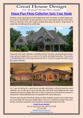 House Plan Photo Collection Suits Your Needs.pdf