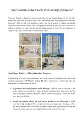 Invest Smartly in Zip Condos with the Help of a Realtor.pdf