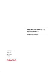 Oracle Database 10g SQL Fundamentals II.pdf