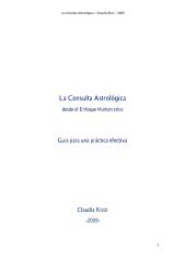 La Consulta Astrológica - Claudia Rizzi.pdf